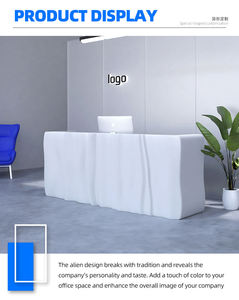 Mostrador de Recepción Impreso en 3D, Mostrador Moderno para Tiendas, Salones y Oficinas - Product Image 2