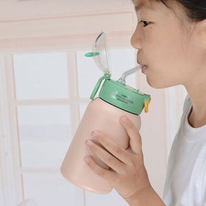 Modern Minimalist Stainless Steel Tumblers Cartoon Water <b>Thermos</b> Insulated <b>Bottle</b> with Heater Wholesale for Kids - Product Image 6