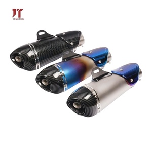 ท่อไอเสียรถจักรยานยนต์ยี่ห้อ Yo Shimura ขนาด 51 มม. รุ่น Universal สำหรับ Hon Da FZ6 R1 ZX6R ZX10 250 Mt15 CBR300 GSXR1000 Nmax Aerox Z400 NINJA250 - Product Image 1