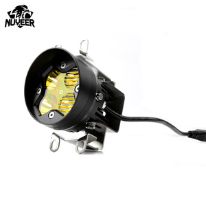 ไฟสปอร์ตไลท์ LED ขนาด 3 นิ้ว สำหรับขับรถออฟโรด 4x4  ไฟตัดหมอก LED สว่างพิเศษ 46W สีเหลือง รูปทรงกลม สำหรับรถยนต์โตโยต้า ATV เรือ - Product Image 6