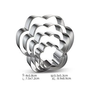 <span class=keywords><strong>Emporte</strong></span>-pièces en acier inoxydable en forme <span class=keywords><strong>de</strong></span> <span class=keywords><strong>patte</strong></span> <span class=keywords><strong>de</strong></span> <span class=keywords><strong>chat</strong></span> <span class=keywords><strong>de</strong></span> dessin animé et d'os <span class=keywords><strong>de</strong></span> chien pour biscuits et pâtisseries - Product Image 4