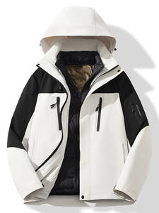 Chaqueta de plumón para hombres y mujeres, un cálido traje de Montañismo impermeable y transpirable a prueba de viento - Product Image 3