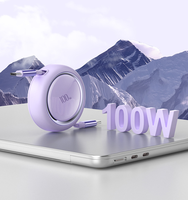 Boîte de rangement pour câble de données extensible automatique, câble de données à charge rapide 100W, adapté aux appareils Apple et Android Type-C