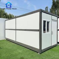 Boutique conteneurisée, structure en acier préfabriquée, café, entrepôt conteneurisé pliable, expédition immédiate, étanche, résistant aux tremblements de terre