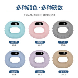 แหวนซิลิโคนปรับแรงต้านได้สำหรับฝึกมือ Smart Grip Strength Ring - Product Image 5