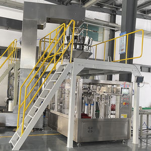 Báscula combinada de pesadora multicabezal con máquina de embalaje Nuts Chips Feed Granule Bag Packing Machine - Product Image 6