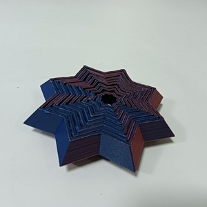 Raymankind 3D Printed Star <b>Ornament</b> Resin 1mm <b>Wall</b> Thickness Customizable Color Rapid Prototyping Home Decoration - Product Image 3