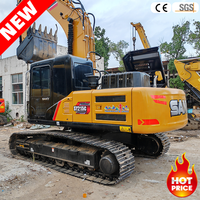 Meilleur prix pour une excavatrice sur chenilles Sany Sy215C d'occasion de 21,5 tonnes, diesel hydraulique, pièces d'origine, bien entretenue, FOB CIF