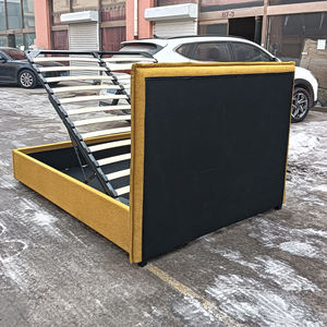 Camas Tapizadas Minimalistas Europeas, Muebles Tapizados Contemporáneos de Última Generación, Cama de Diseño Moderna y Lujosa - Product Image 6