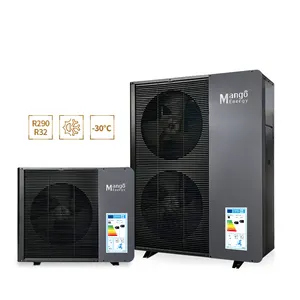 EVI full dc inverter 5kw heat pump heat exchanger monoblock r290 heat pump 16kw