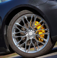 Jantes de voiture forgées monobloc polies sur mesure à rayons multiples 5x114.3 5x112 5x120 5x130 de 18, 19, 20, 21, 22, 23, 24 pouces
