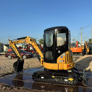 Excelente rendimiento, precio con descuento, excavadora mini Cat 303e de 3 toneladas, excavadora de segunda mano con pocas horas de trabajo, en stock, entrega rápida. - Product Image 1