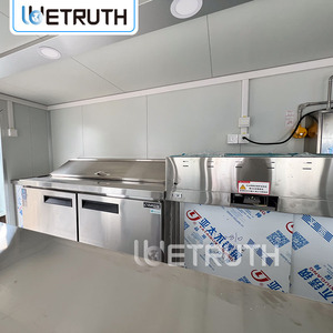 フードトラックフルキッチン付きモバイルフードトレーラーコーヒートラックアイスクリームカートホットドッグカートコンセッションフードユニット - Product Image 5