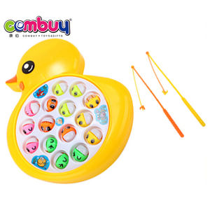 Grappige batterij-aangedreven plastic speelgoed vis haken game - Product Image 2