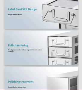 ชั้นวางเก็บของแบบแช่แข็งสแตนเลสสตีล, แบบเข้าถึงด้านข้าง, ชั้นวางเก็บตัวอย่างแบบแช่แข็งทั้งชุด, กล่องแช่แข็งเซลล์ - Product Image 4