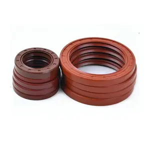 TC TG SC TA TB types dust sealing 75 Shore shaft red silicone rubber black blue NBR EPDM brown FKM FPM Oil Seal retainer cuffs