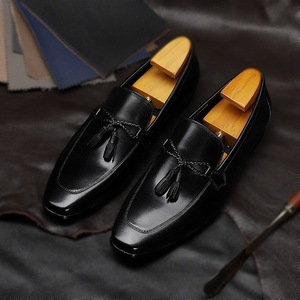 Zapatos de goteo de cuero de vaca genuino personalizados para hombres, mocasines informales sin cordones, proveedor de zapatos verificados para hombre, zapatos de moda para hombres - Product Image 6
