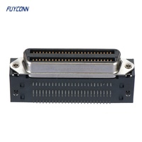 Conector Hembra Champ 957 de 100 Pines y Paso de 2.16mm, Conector Centronic Hembra de 100 Pines para Montaje en PCB con Terminación DIP para Placa PCB