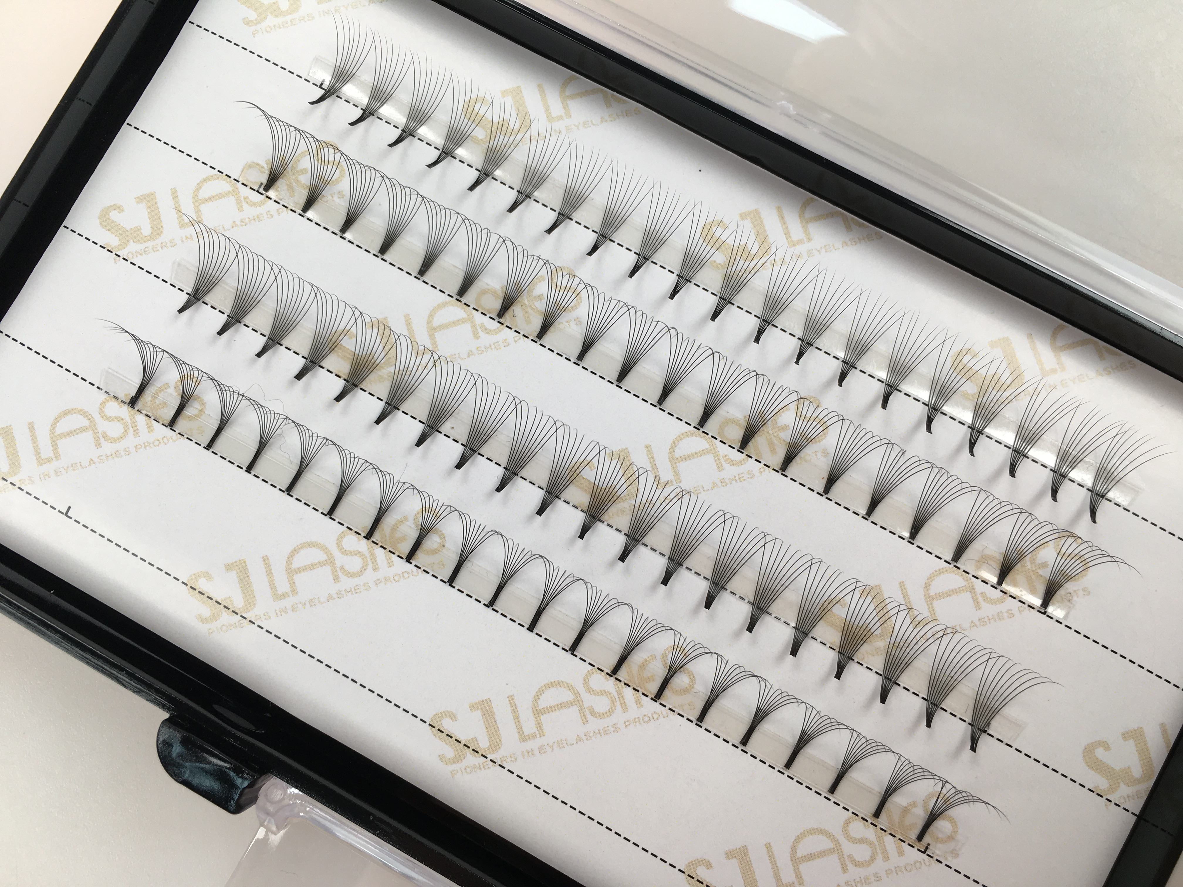 Pestañas de ventilador 7D 8D