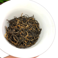 Thé noir Jin Jun Mei du Yunnan 2026, arôme floral, feuilles en vrac, petites feuilles, en sachet, vente en gros pour distributeurs, épiceries, cafés et magasins