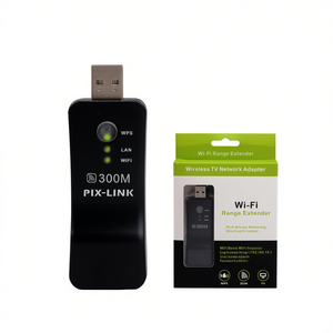Extensor de Rango Wi-Fi USB Pix-Link UE01, Adaptador de Red Inalámbrica de 300M para TV y Redes Domésticas, para Comunicación - Product Image 1