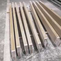Barre de distribution d'alimentation en alliage d'aluminium intensif, ignifuge, résistante aux flammes, étanche IP65, avec surveillance de tension et taille personnalisable