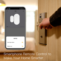 Détecteur de fenêtre intelligent Tuya Zigbee 3.0, système d'alarme de sécurité domestique automatique, sans fil, Alexa Google, capteur de porte de garage Wifi