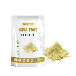 Kräuter ergänzung versorgung Natürlicher Kava-Wurzel extrakt 30% Kava lactone Pulver Kava-Extrakt