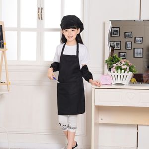 Nouvel ensemble coloré pour enfants : chapeau <span class=keywords><strong>de</strong></span> <span class=keywords><strong>chef</strong></span> et tablier <span class=keywords><strong>de</strong></span> cuisine pour dessiner, cuisiner et créer des œuvres d'art - Product Image 3