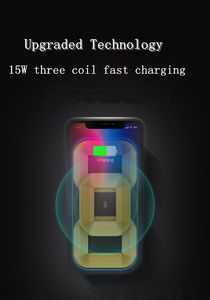 Hot bán thông minh cảm biến 10W sạc xe hơi không dây cho Highlander 2018-2021 Qi điện thoại chủ xe sạc không dây - Product Image 5