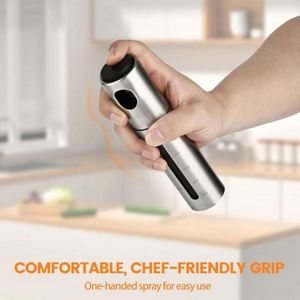 Hot Selling Eco-Friendly Stainless Steel Glass Spray Oil <b>Sprayer</b> Bottle for Cooking Camping & BBQ - Product Image 6