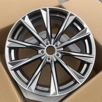 Nouvelles jantes Jiuhai multi-rayons en acier forgé avec finition usinée pour la rénovation/amélioration, compatibles 18/19/20/21 pouces