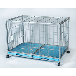 Various sizes stainless steel puppy cage kennels cages to air shipping cage for dogs - Product Image 1