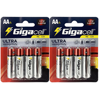Batería de Alta Resistencia de 1.5V AA R6 UM3 Mignon, Pila Seca para Juguetes Electrónicos y Productos de Consumo