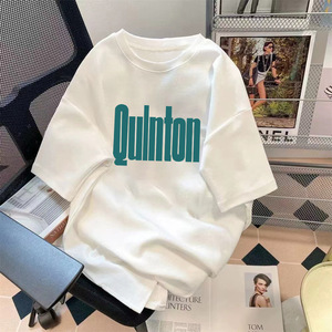 เสื้อยืดผู้ชายสีดำขนาดใหญ่พิเศษ พิมพ์ลายการ์ตูน แขนสั้น คอกลม ผ้าถัก สวมใส่สบายๆ สำหรับฤดูร้อน - Product Image 6