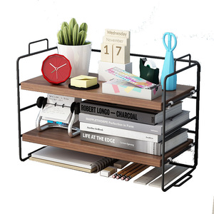 Étagère de <span class=keywords><strong>rangement</strong></span> créative pour bureau - Étagère de <span class=keywords><strong>rangement</strong></span> en fer forgé pour bureaux - Étagère de <span class=keywords><strong>rangement</strong></span> de style dortoir pour la mode et l'organisation - Product Image 4
