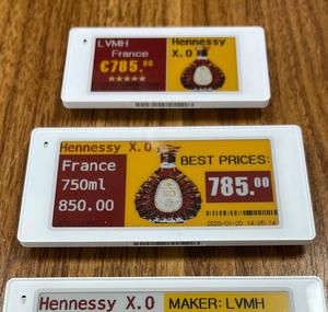 Nouvelles étiquettes électroniques de prix numériques pour supermarchés, affichage e-ink 3,5 pouces, Bluetooth 2,4 GHz, technologie e-ink, pour chaînes de magasins de détail. - Product Image 2