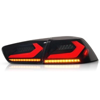 Lámpara de coche con señal de giro secuencial para Mitsubishi lancer EVO X, luz trasera, nuevo diseño, arcaico, 2008-2018