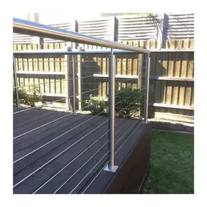 Desain Baru Pagar Kabel Kawat Pagar Tangga Penutup Pagar Balkon