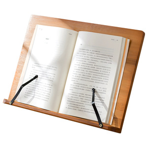 Support de livre en bambou de 6 pouces, support de lecture pour étudiants, pratique de la calligraphie - Product Image 5