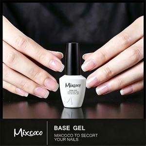 Échantillon Gratuit Produits d'Art pour Ongles en Gros Fournisseur de Produits pour Ongles Vernis Gel Soak Off Longue Durée Sans TPO Top Coat Base Coat Gel UV pour Ongles - Product Image 4