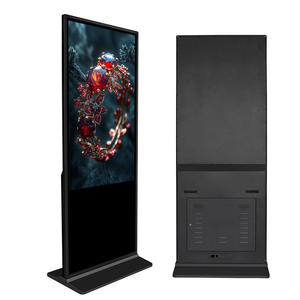 ZGS – Totem publicitaire numérique sur pied avec écran tactile LCD HD multi-tailles pour affichage publicitaire - Product Image 1