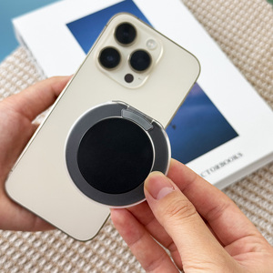 Soporte Magnético para Teléfono con Ángulo Ajustable, Soporte Giratorio Portátil para Celular, Plegable de <span class=keywords><strong>Escritorio</strong></span>, de Bolsillo, para Viajes, Flexible - Product Image 4