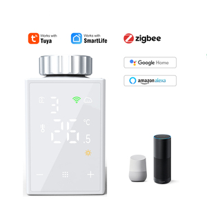 Valve thermostatique de <span class=keywords><strong>radiateur</strong></span> intelligente Tuya Smart Life ZigBee WiFi 2026, compatible <span class=keywords><strong>avec</strong></span> Alexa et Google Home pour système de chauffage au sol intelligent - Product Image 5