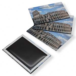 Aimants de réfrigérateur en étain personnalisés avec finition de luxe, aimants métalliques haut de gamme pour cadeaux d'entreprise premium - Product Image 1