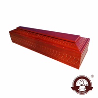 Ataúd de Estilo Europeo con Certificación FSC, Tamaño Personalizable, Origen Shandong, Marca SDD Tmallwood, para Uso en Funerarias