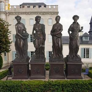 Statue en bronze grandeur nature RELONG, style antique, pour la décoration de château, de jardin extérieur, quatre saisons - Product Image 3