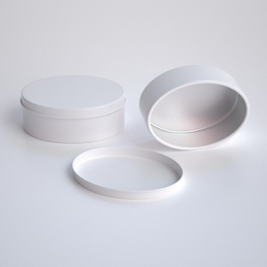 Envase Redondo de Aluminio de 130 ml para Chocolates, Dulces y Galletas - Ecológico con Tapa de Rosca - Product Image 2