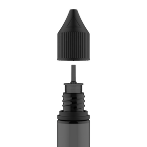 ขวดรูปยูนิคอร์น30มล. สำหรับสัตว์เลี้ยงลายกอริลลาตัวแตก (ขวดสีดำโปร่งแสง/ฝาปิดสีดำทึบแสง) - Product Image 6