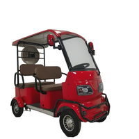 Tricycle électrique pour adultes à 4 roues de fabrication chinoise 1200W 48V véhicules électriques à corps ouvert chariots de golf efficaces pour les personnes